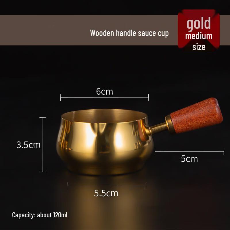 ZISIZ Stainless Steel Condiment Sauce Cups