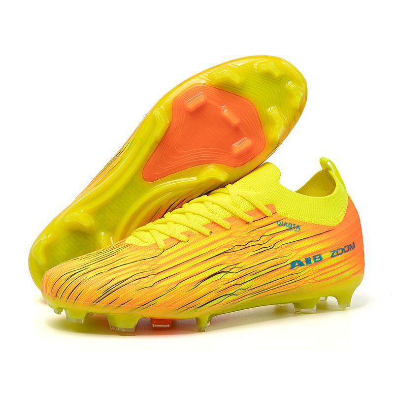 Men'S And Women'S Long-Nail Football Shoes Training Shoes Competition Youth Lace-Up Soccer Shoes