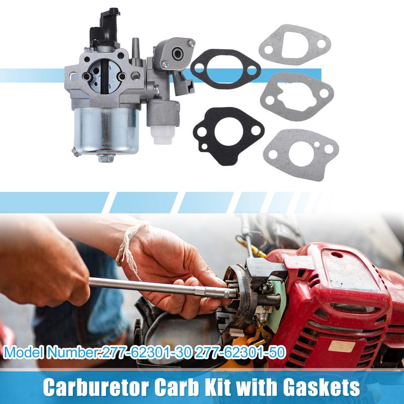 Motoforti Carburetor Carb Kit with Gaskets for Subaru EX13 EX17 EX17D SP17 SP170 Engine 277-62301-30 277-62301-50
