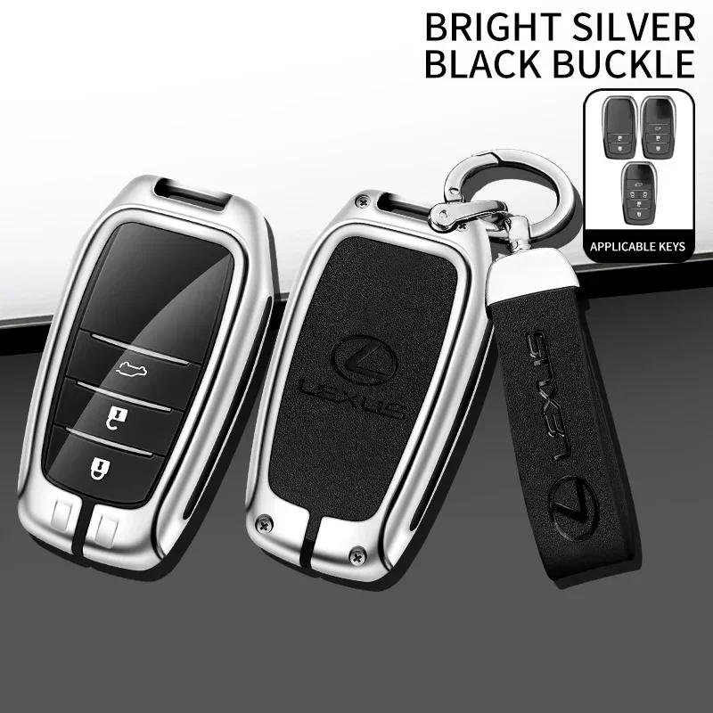 Car Key Case Full Cover Key Shell For Lexus Alphard Toyota Corolla Land Cruiser 200 Prado Crown Yaris Sienna Cross Hilux Camry