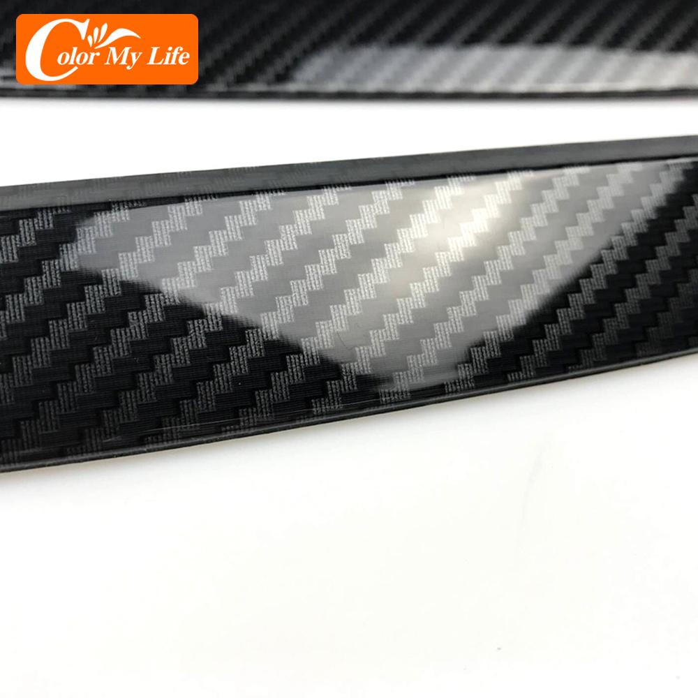 Color My Life para Volkswagen VW Golf 7 MK7 GTI Embellecedor de Faro Ceja de Faro Cubierta Embellecedora Decoración para Golf7 GTi