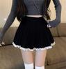 Autumn/Winter Slim V-Neck Sweater & Pleated A-Line Skirt Set