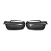 Carbon Fiber Pattern ABS Side Rear View Mirror Cover Replacement for Bora Golf 4 IV MK4 1998-2009