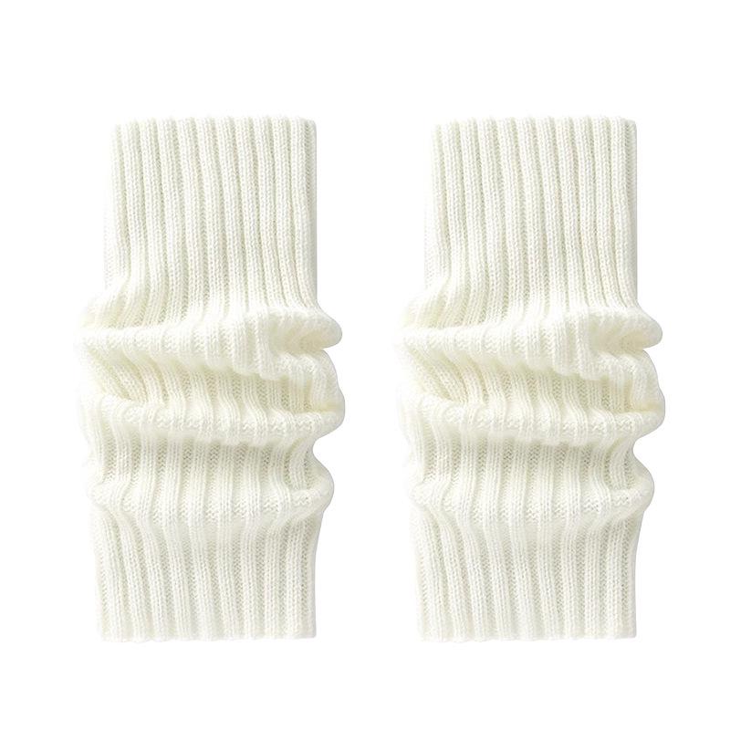 Women's Y2K Knitted Leg Warmers: Thick Autumn/Winter Japanese Style Student Socks