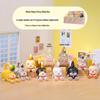 Chao Wan Super Stable Emotion Little Fairy Luo - Second Wave Flocked Blind Box Cute Desktop Decoration Ornament.
