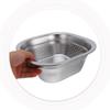 Heavy Duty Stainless Steel Washing Colander Large Capacity Metal Basin for Vegetables Fruits Rice Drainage Kitchen Colander Bowl