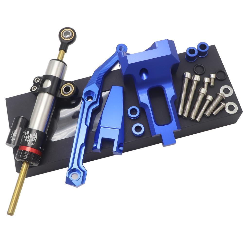 Motorcycle Stabilizer Steering Damper with Mounting Bracket Kit For Yamaha MT-09 Tracer MT 09 Tracer MT09 Tracer 2015-2017
