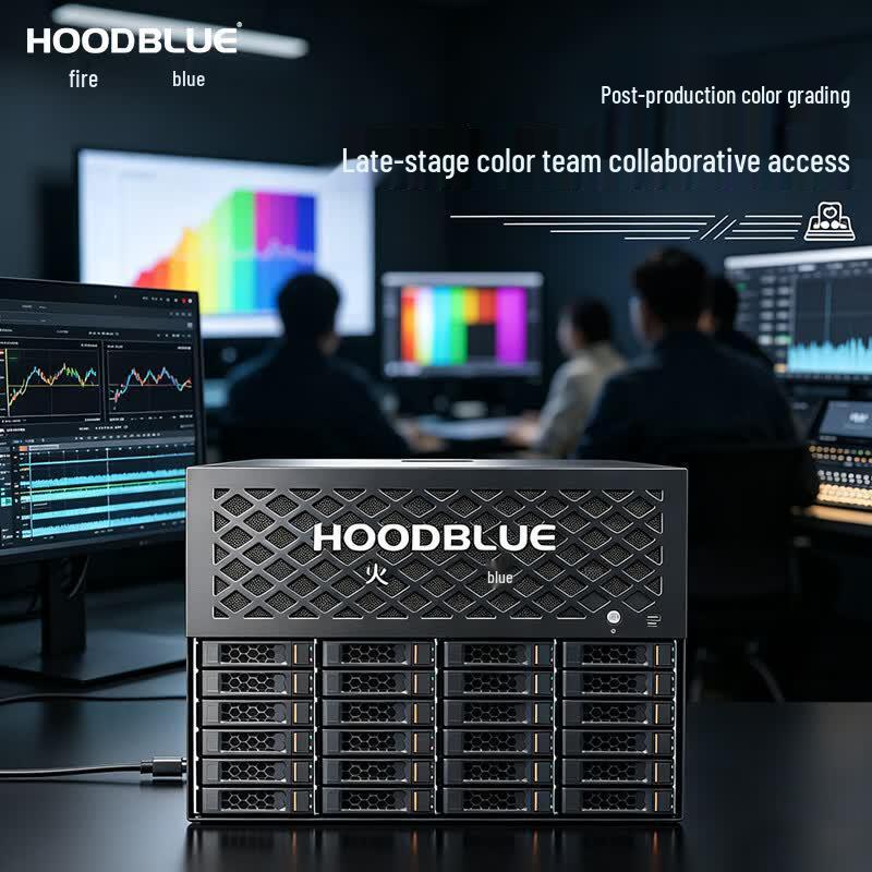 Hoodblue DS2480 Enterprise 24-Bay NAS Storage Server