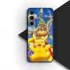 Funda de Teléfono P-Pokemons GO Gengar P-Pikachus Psyduck para Samsung Galaxy S25 S24 S23 FE Ultra Plus S7 Edge S25+ S23+ A56 5G