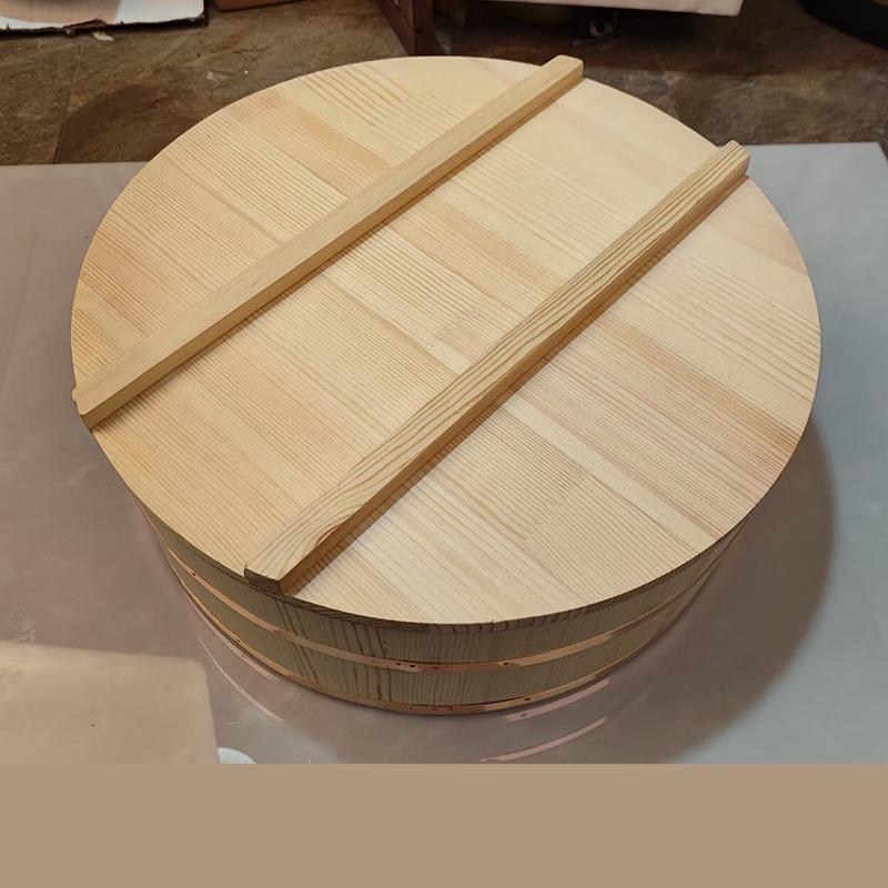 Japanese Style Wooden Sushi Mixing Bowl