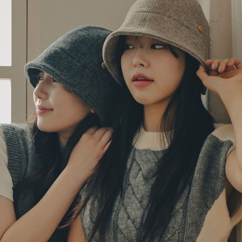 ULUK [Same-day Shipping for Orders Placed Before 4 P.m.] Mild Wool Bonnet Hat (3 Colors)