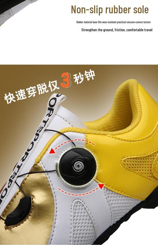 Scarpe da Ciclismo Unisex Senza Lacci per Tutte le Stagioni, per Bici da Strada, Mountain Bike ed E-bike