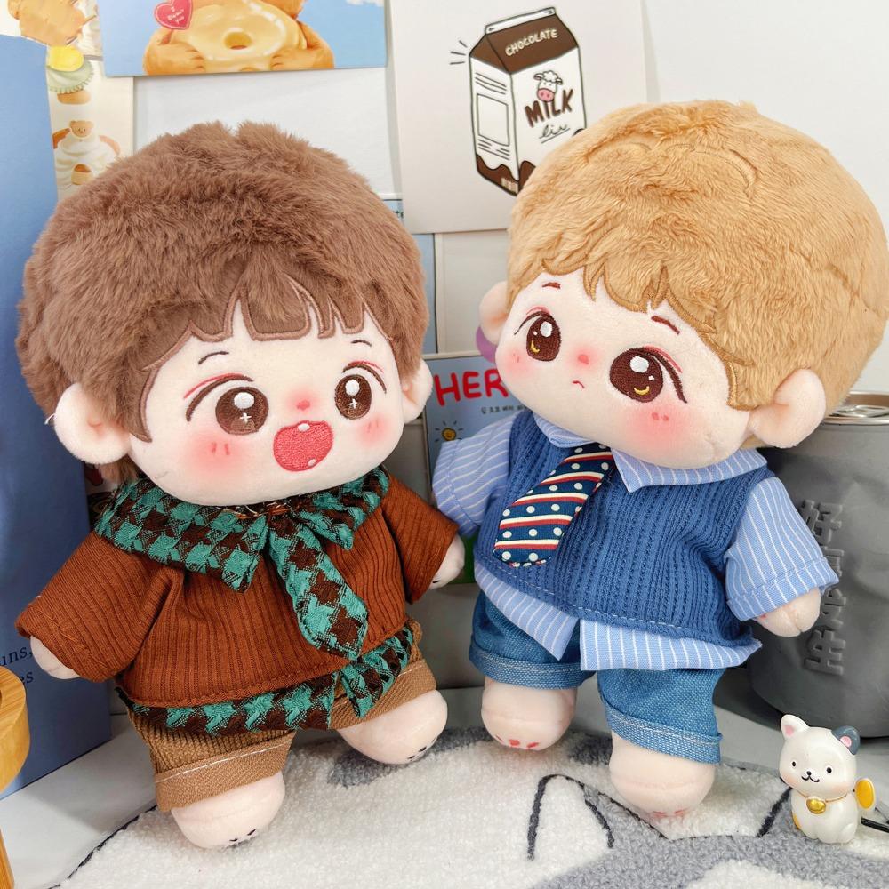 1 Set Sweater Vest Cotton Doll's Clothes School Uniform Plush Doll Clothes  Doll Accessories