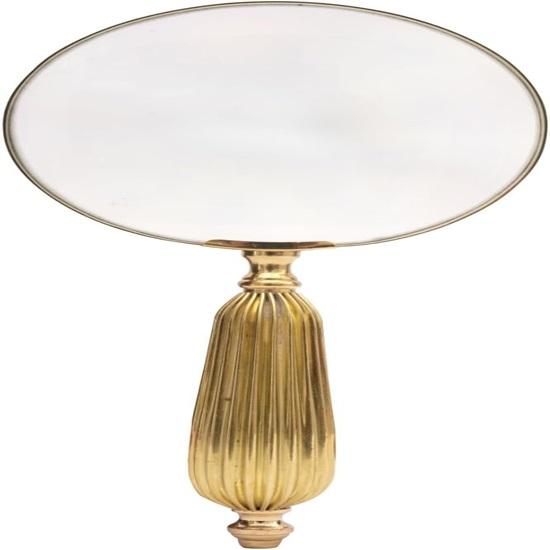 5X Handhållen förstoringsglas med stor glaslins och metallhandtag, Idealisk för läsning, detaljarbete, hobbyer, inspektion, vetenskap, seniorer och barn