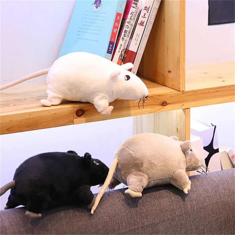 Soft Birthday Gift Home Soft Toys Rat Stuffed Toy Simulated Mouse Doll Plush Toy Mouse Plushy Doll