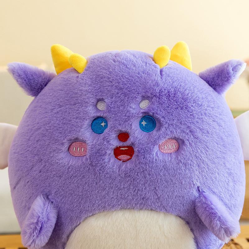 Adorable Plush Dragon Pillow Toy Soft Pp Cotton Cushion Perfect Birthday Gift For Girls