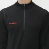 Mammut Aenergy ML Classic Red Label Mid-Layer Fleece Half-Zip Lightweight Warm Breathable Jacket Men jackets Black 1016-01660-0001