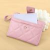 Women Wallet Wristlet Fine Stitch Coins Pocket