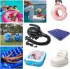 Artigarden Electric Air Pump Portable 460W Quick-Fill Air Pump Air Flow 45CFM 2.1PSI with Hose 5 Nozzles 120V AC Inflator Deflator Pump for Air