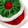 5pcs Christmas-Themed Plush Lace Hair Ties, Women'S High-Elasticity Fabric Hair Ties, Ponytail Bun Hair Ties, Holiday Party Hair Additions