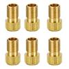 6Pcs Bicycles Pump Adaptors Pump Converts Presta To Schrader Valves Adapters