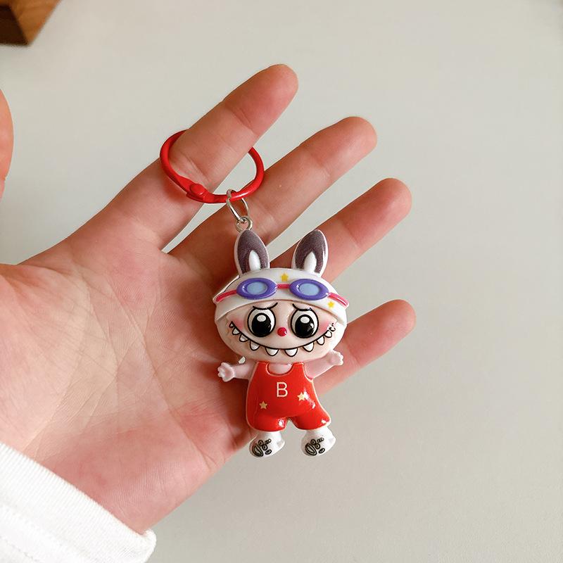 Key Ring Cartoon Pendant Girl Bag Cute Pendant Backpack Accessories Girlfriend