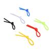 100pcs Tennis Racket Vibration Dampener Knot Silicone Good Elasticity Shock Absorbing Knot for Tennis Competition