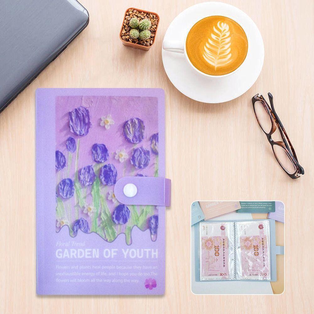 PP Money Collection Book Flowers Savings Challenges Book  Couples