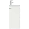 Bathroom Cabinet with Washbasin White 42 x 40 x 84.5 cm