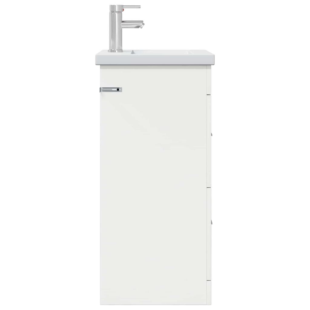 Bathroom Cabinet with Washbasin White 42 x 40 x 84.5 cm
