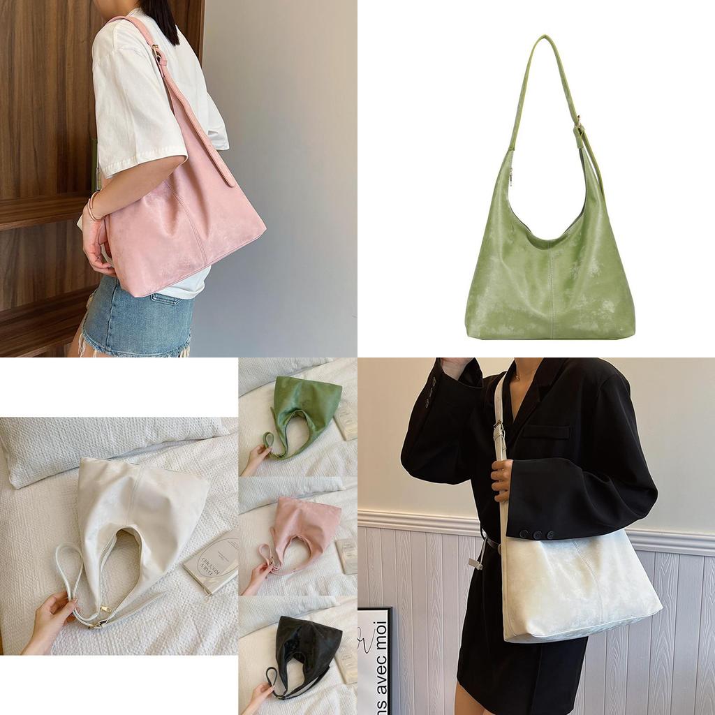 Stylish Pu Shoulder Tote Bag For Women With Ample Capacity For Daily Use In Various Colors