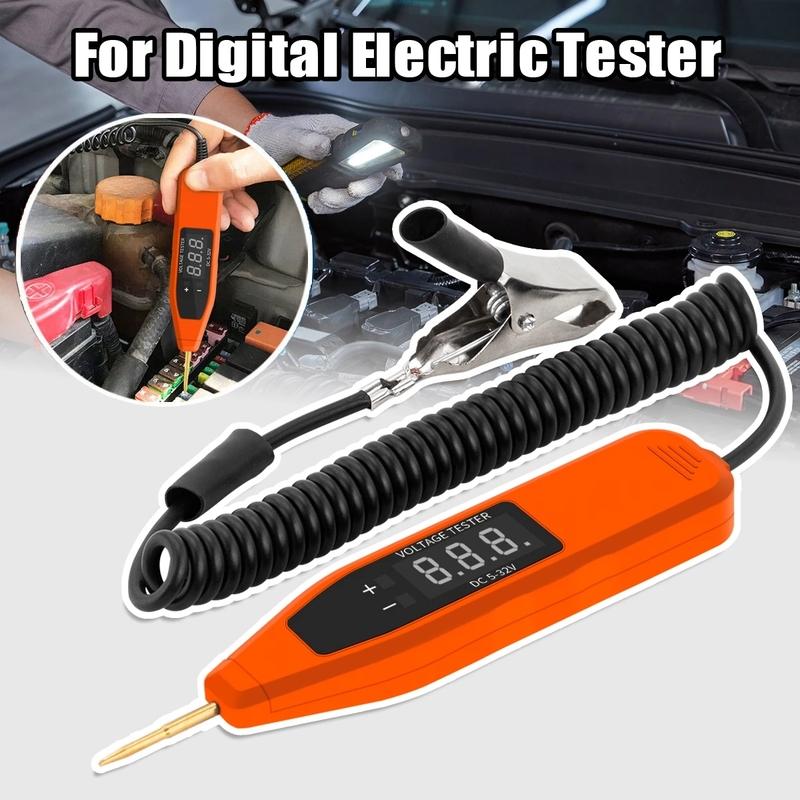 Auto Electrician Probe Machine Car Tools 5V/24V/32V Car Electrical Circuit Test Pen Dca Voltage Detector AC Voltage Indicator