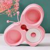 Dog Bowl Dogs Food Bowls Two-in-one Dog Feeders Bowl Butterfly Bowls for Cat Feeding Automatic Pet Water Container Pet Supplies