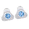 2pcs Deodorant Triangular Block Prevents Clogging Spray Proof Urinal Deodorant Aroma Ball for Home