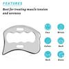 Gua Sha Tool Stainless Steel Muscle Full Body Skin Massage Tool Soft Tissue Myofascial Scraper Stuff Lymphatic Drainage Massager