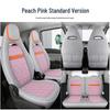 Cartoon Linen Seat Cover for Wuling Hongguang MiniEV Macaron – Full Wrap Interior Cushion