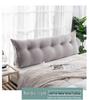 Korean Velvet Nordic Triangle Headboard Cushion: Removable, Washable, Tatami Soft Pack, Lumbar Support, Large Backrest Pillow