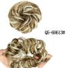 MISS WIG Straight Donut Chignon Hairpieces Synthetic Ombre Elastic Chignon Fluffy Messy Scrunchies Hair Bun for Women