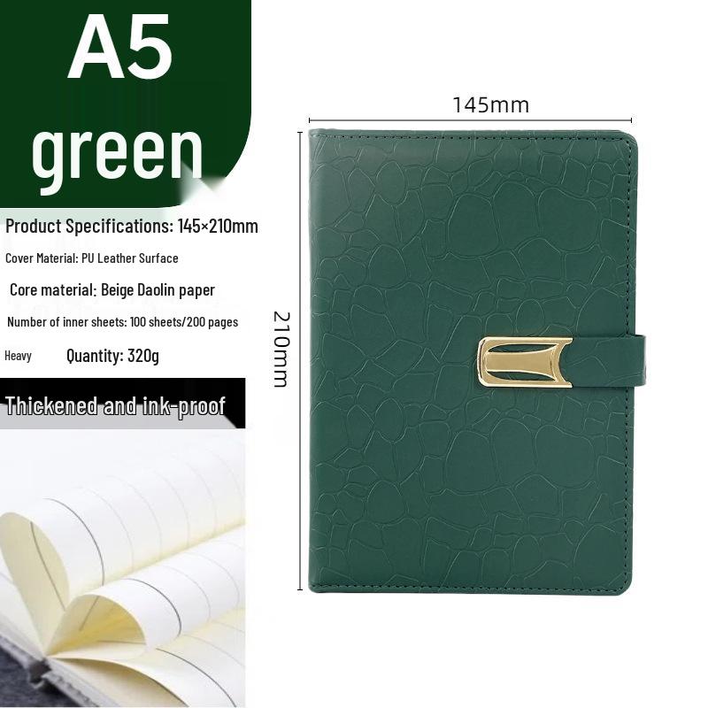 

Подарочный набор «Премиум Бизнес-блокнот»: Настраиваемый высококачественный офисный блокнот формата A5/B5 с печатью логотипа для встреч и работы.