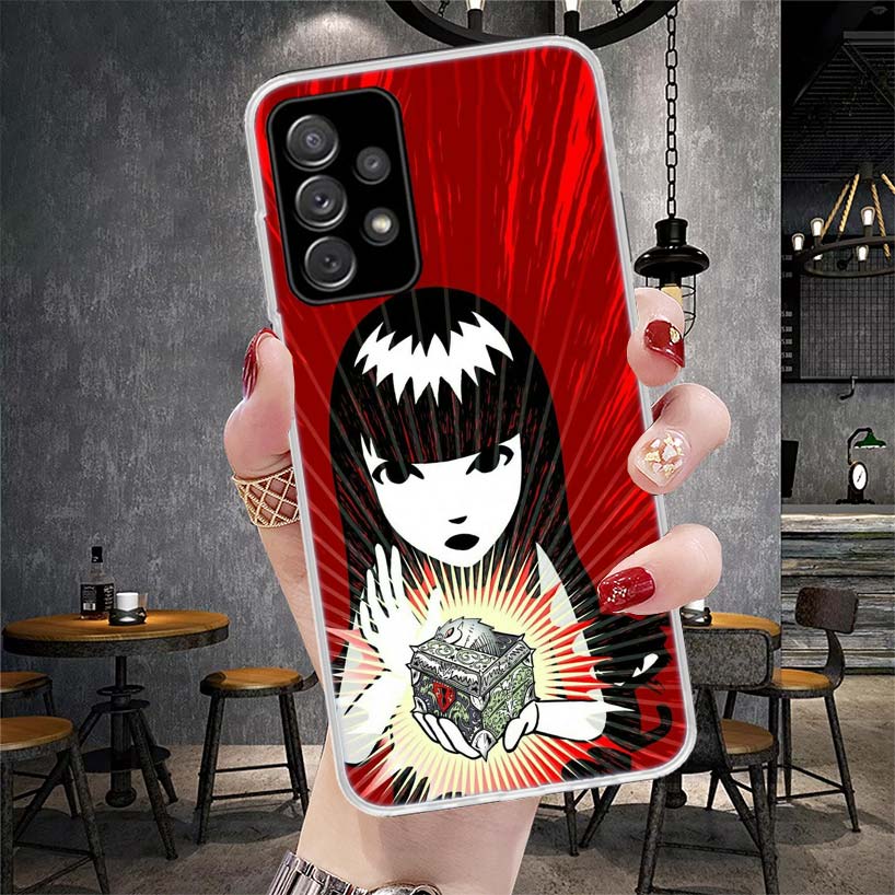 

Чехол для телефона Emily The Strange для Samsung Galaxy A12 A22 A32 A52 A72 A02S A51 A50S A71 A70 A31 A20S Note 20 Ultra S10 A10S Samsung Note 20
