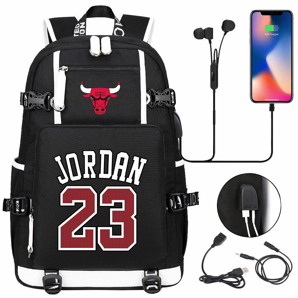 3 Piece School Backpack Set for Students Large Capacity Oxford Cloth Schoolbag with Shoulder Strap and Pencil Case