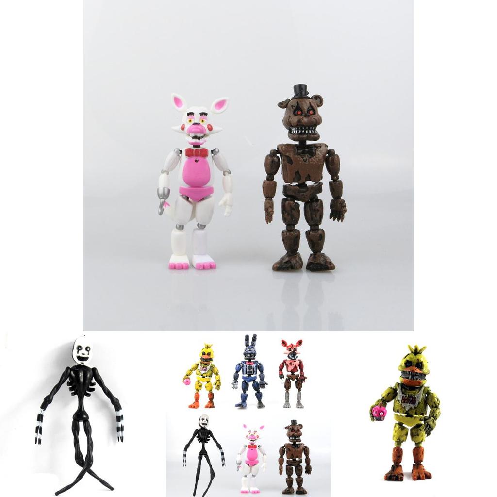 Nádherných 6 akčních figurek Fnaf Five Nights At Freddy's o výšce 19 cm Pro oddané fanoušky