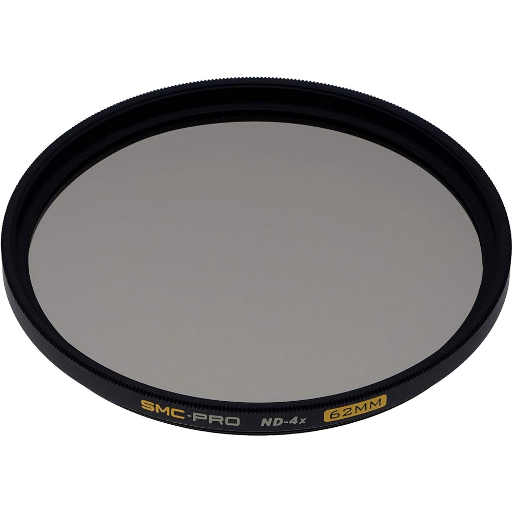 HAKUBA 62mm ND Filter, 2-Stop Neutral Density Reduction, SMC-PRO ND4, Slim Frame, Made In Japan, Flare Resistant, Low Back Reflection 0.5%, Autumn Lea