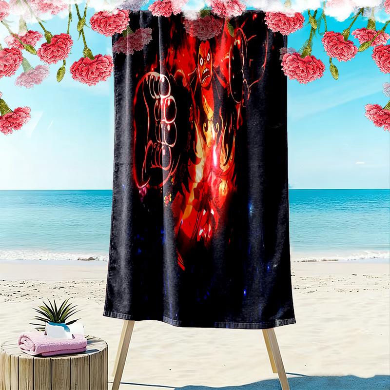 Adventure Chaos Unleashed beach towel soft Portable for travel seaside swim quickdrying swim towel beach Outdoor picnic beach mat Comfort