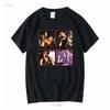 Kittie Band For Fan Black All Size S 3XL T Shirt VC1602 Long or Short Sleeves Vintage Washed Stretched Casual Comfortable Soft