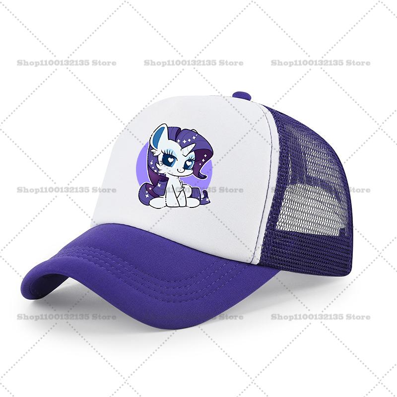 My Little Pony Girl Boy Baseball Cap Kawaii Sun Hat Parent Children Couple Women Casual Outdoor Hats Peaked Cap Birthday High Quality Gift