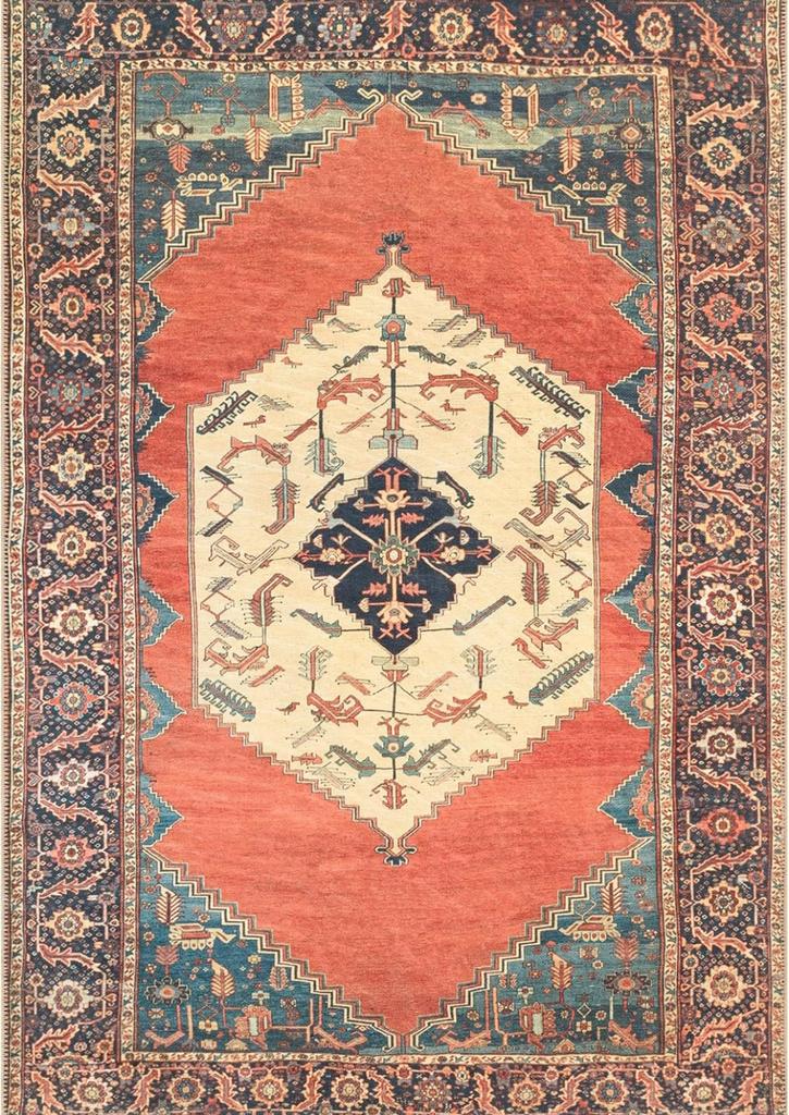 Luxurious Red Vintage Print Carpet Elegant Non Slip Rug for Living Room Bedroom Classic Floor Mat Home Decor Easter Festivals