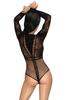 Black Body Long Sleeves Fantasy Spicy Whisper Ph0099 Blk