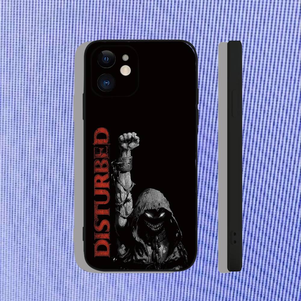 D-Disturbed The Sickness For iPhone 17,16,15,14,13,12,11,Air,X,XR,Pro,Max,Plus TPU Soft Skin-friendly Cover