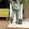 2 Pieces Women Tracksuit Outfits Jogging Sweatsuit Sweatpants Set